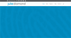 Desktop Screenshot of juliediamond.net